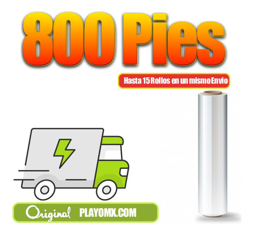 1 Rollo De Emplaye Std 274 Mts / 800 Pies