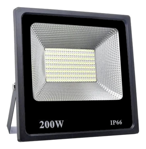 Refletor Led 200w Prova D'água 110v/220v Branco Frio Potente