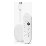 Google Chromecast 4k Con Control - Blanco