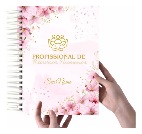 Agenda Profissões Capa Dura Profissional Com Seu Nome A5