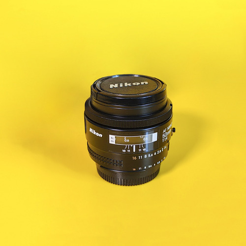 Ótima Lente Nikon Af Nikkor 50mm F/1.4 Sem Fungo Ou Risco Xg