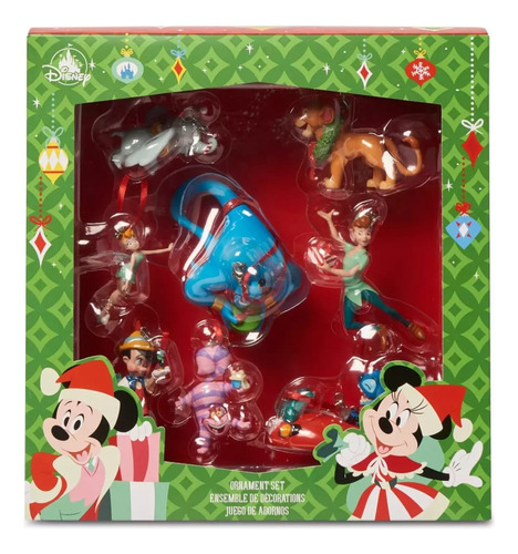 Disney Juego De Adornos Ornamentos Navideños 