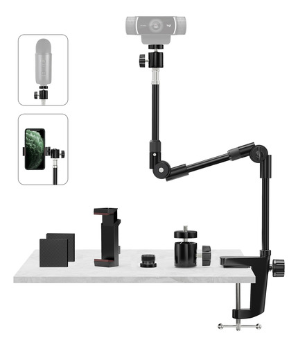 Soporte Para Cámara Web, Soporte Para Cámara Con Soporte Par