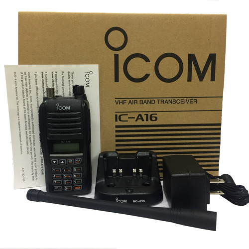 Radio Portatil Banda Aerea Icom Ic-a16