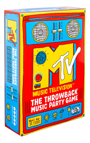Big Potato Mtv Game, The Music Throwback Party Quiz Juego D.