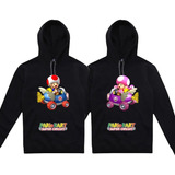 Sudaderas Suéter Dúo Pareja Gamer Toad Honguito Mario Kart