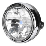 Faro Led Modificado Retro Redondo Cabeza De Motocicleta Dela