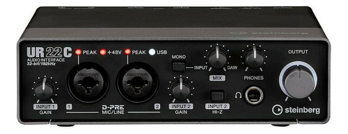 Interfaz De Audio Placa Steinberg Ur-c Ur22c 3.0 192 Khz