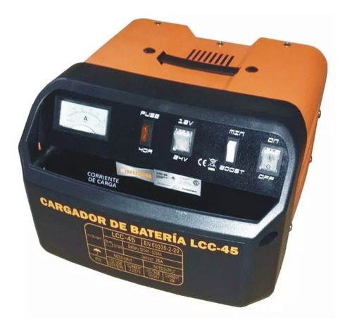 Cargador De Bateria Autos 120-300ah Lusqtoff Llc-45 12v/24v