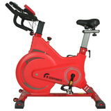 Bicicleta Fija Resistencia Magnetica Cardio Spinning Pro Color Rojo