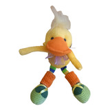 Patito De Peluche De 15cm Con Chupa Adhesiva Para El Vidrio