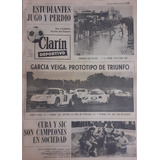 Clarin Deportivo 27/7/1970 Rugby Cuba Y Sic Campeones