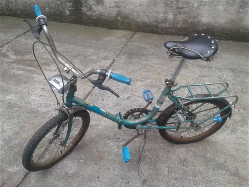 Bicicleta Plegable Rodado 20 Con Luces A Dinamo No Envio