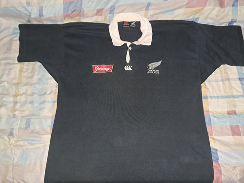 Camiseta Rugby Vintage Rara All Blacks Canterbury 1994