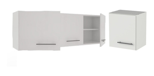 Alacena Mueble Cocina 1.80 Dos Cuerpos 1.40 + 0.40 Colores