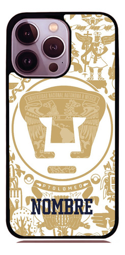 Funda Pumas Unam Blanca Samsung Personalizada