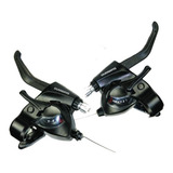 Manijas Cambio Y Freno V-brake Mecanico Shimano Ef41 21 Vel