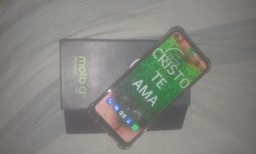 Motorola G9 Power Con Su Caja Y Accesorios 