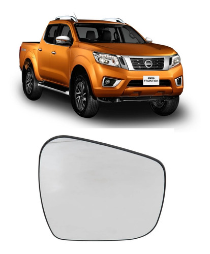 Espejo Vidrio Placa Nissan Frontier 2015 Al 2023 Original C Foto 7