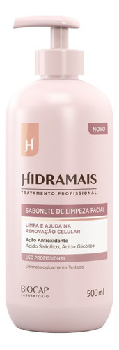 Sabonete Limpeza Facial Profissional 500ml Hidramais