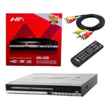 Reproductor Dvd Compatible Mp3 Usb Cd Video Control Remoto