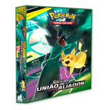 Álbum Pasta Fichário Pokémon Sol E Lua União De Aliados