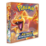 Álbum Pasta Fichário Pokemon Astros Cintilantes Reforçado