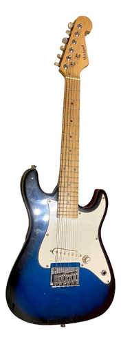 Guitarra Midland Stratocaster (niño) C/soporte De Pared 