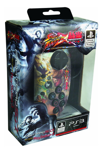 Control Street Fighter X Tekken Pad Ps3 Sagat Vs Dhalsim