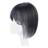 Lazhu Clip Toppers Human Hair Pieces With Bangs .