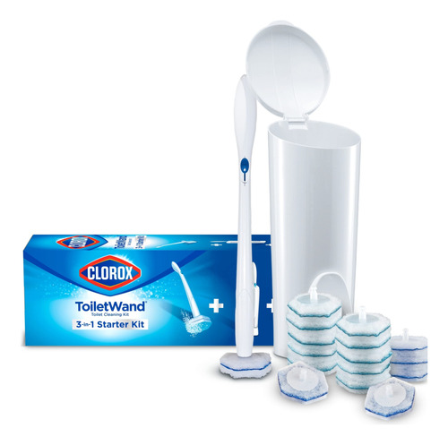 Clorox Toiletwand Kit De Limpieza De Inodoro Desechable, Cep