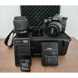 Kit Nikon D5100 (31k) + Lente Af-s 18-55mm + Lente Af-s 35mm