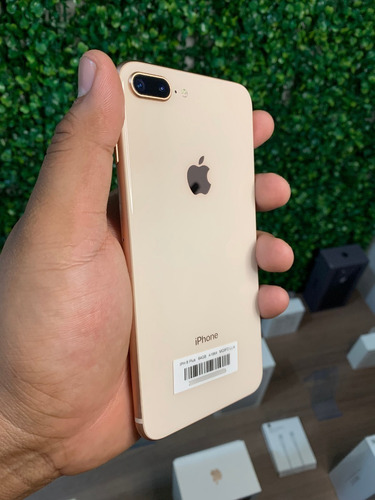  iPhone 8 Plus 64 Gb Dourado - Vitrine