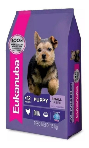 Eukanuba Small Breed Puppy X 15 Kg 