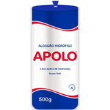 Algodão Hidrofilo Apolo Rolo 500g