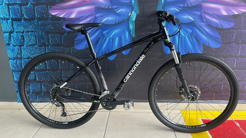 Bicicleta Aro 29 Cannondale 18 Vel Tamanho 17 Preta