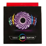 Ventilador Fan De Gabinete 12 Cm. - Led Color Blanco