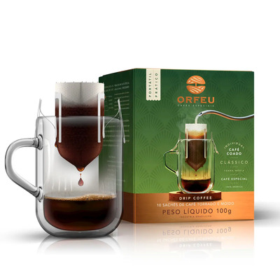 Café Orfeu Sache Drip Coffee Clássico com 10 unidades | MercadoLivre