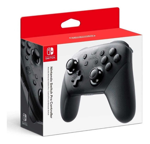 Control Inalámbrico Nintendo Switch Pro Controller Black