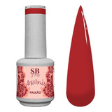 Esmalte Em Gel Sbnails Coleção Atrevida Paixão Cor Vermelho