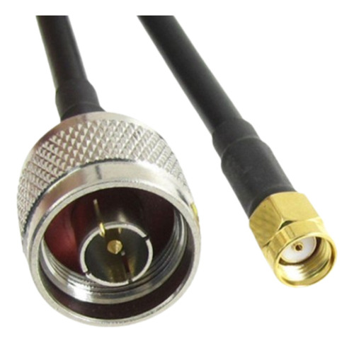 10 Metros Cable Coaxial Lmr195  N Macho Rp Sma Macho