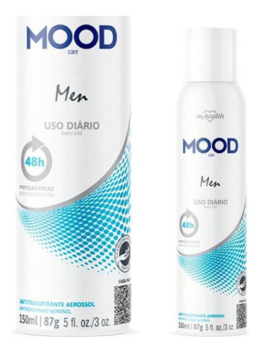 Kit C/12 Desodorante Mood Men Uso Diario 150 Ml