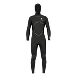 Traje De Agua G6 Hombre Stoked 5/4/3 Hooded Negro