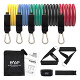 Black Mountain Products, Juego De Bandas Para Resistencia C. Color Rojo, Negro, Verde, Azul Y Amarillo