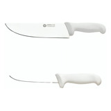 Set X2 Cuchillo Chef Arbolito 30 Cm + Depostar 15 Cm Ac.inox