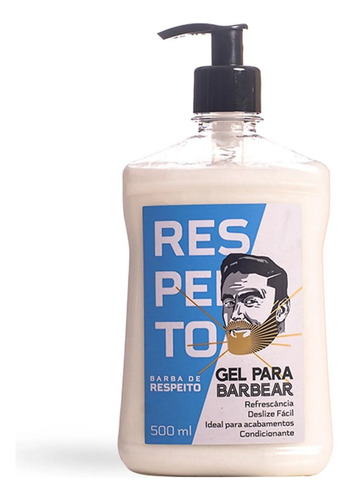 Gel De Barbear Bancada Barba De Respeito 500ml