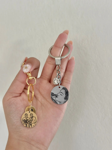 Llavero Personalizado Con Fotos - Personalizado