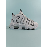 Tenis Air More Uptempo Summit White Black Sail Talla 27.5