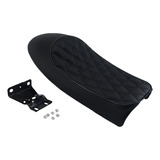 Cojín De Asiento Retro -rennfahrer Negro Para Cbr Cl Gsr