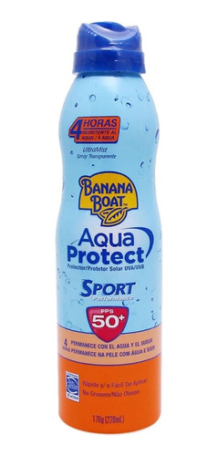 Banana Boat Aqua Protect Sport Protector Solar Fps50 170g 